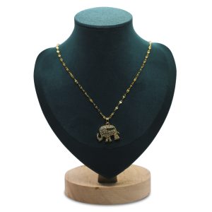 Elephant charm necklace