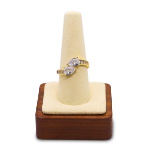 Twin flame ring