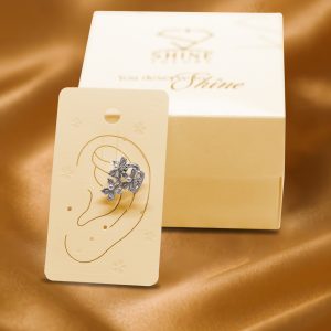 Floral earcuff