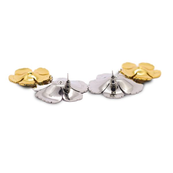 Duo-tone Poppy earrings - Image 3
