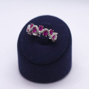 Ruby Pavé ring