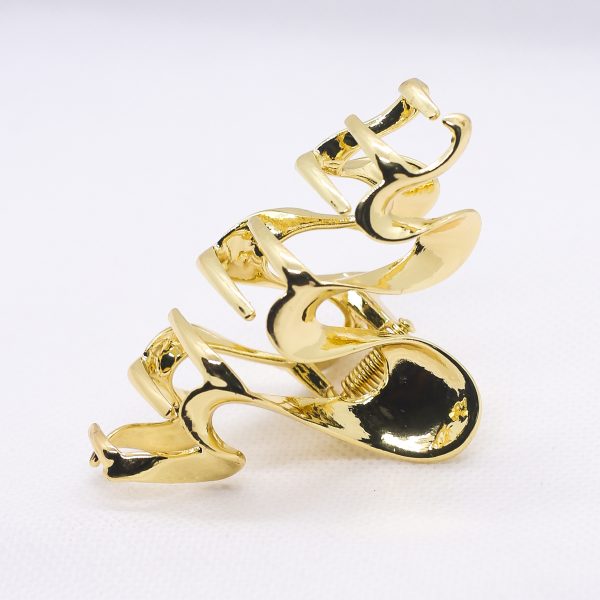 Twisted claw clip