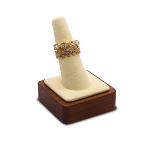 Double romance ring golden