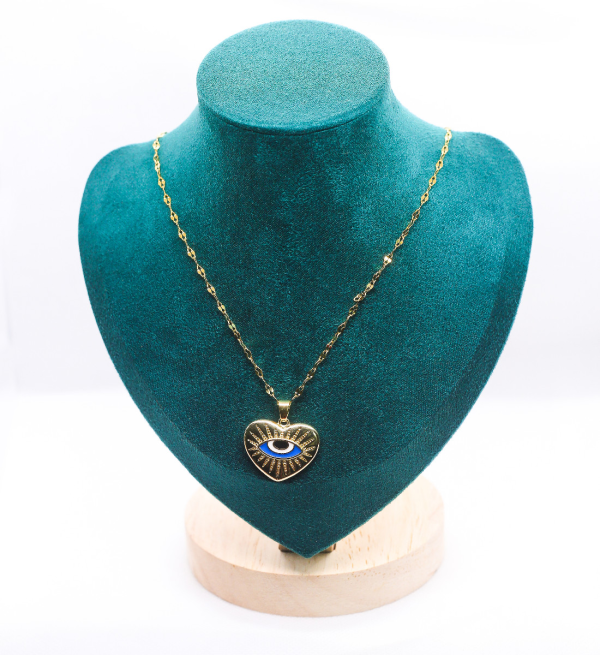 Mykonos heart locket