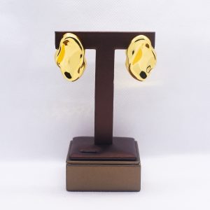 Vintage irregular golden  earrings