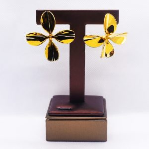 Primrose chunky golden earrings