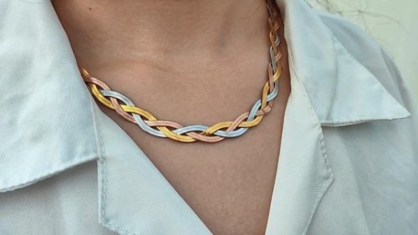 Braided serpentine choker - Image 3